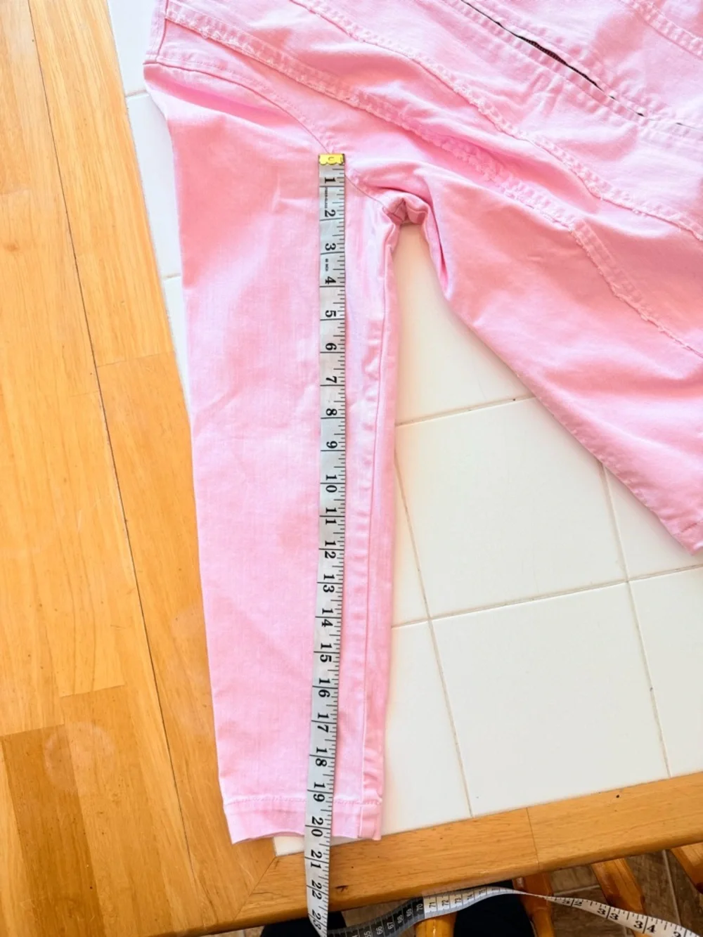 Barbie Pink Jean Jacket Medium (8) LOGO Lori Goldstein Bubblegum Pink ZipUp NWOT - Picture 14 of 14